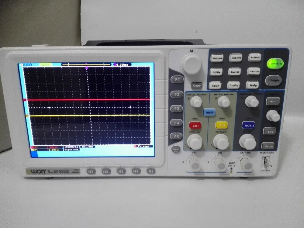 New OWON SDS5032E 2-channel Digital Desktop Oscilloscope 30 MHz 250 MSa/s 10K pts 8 bits