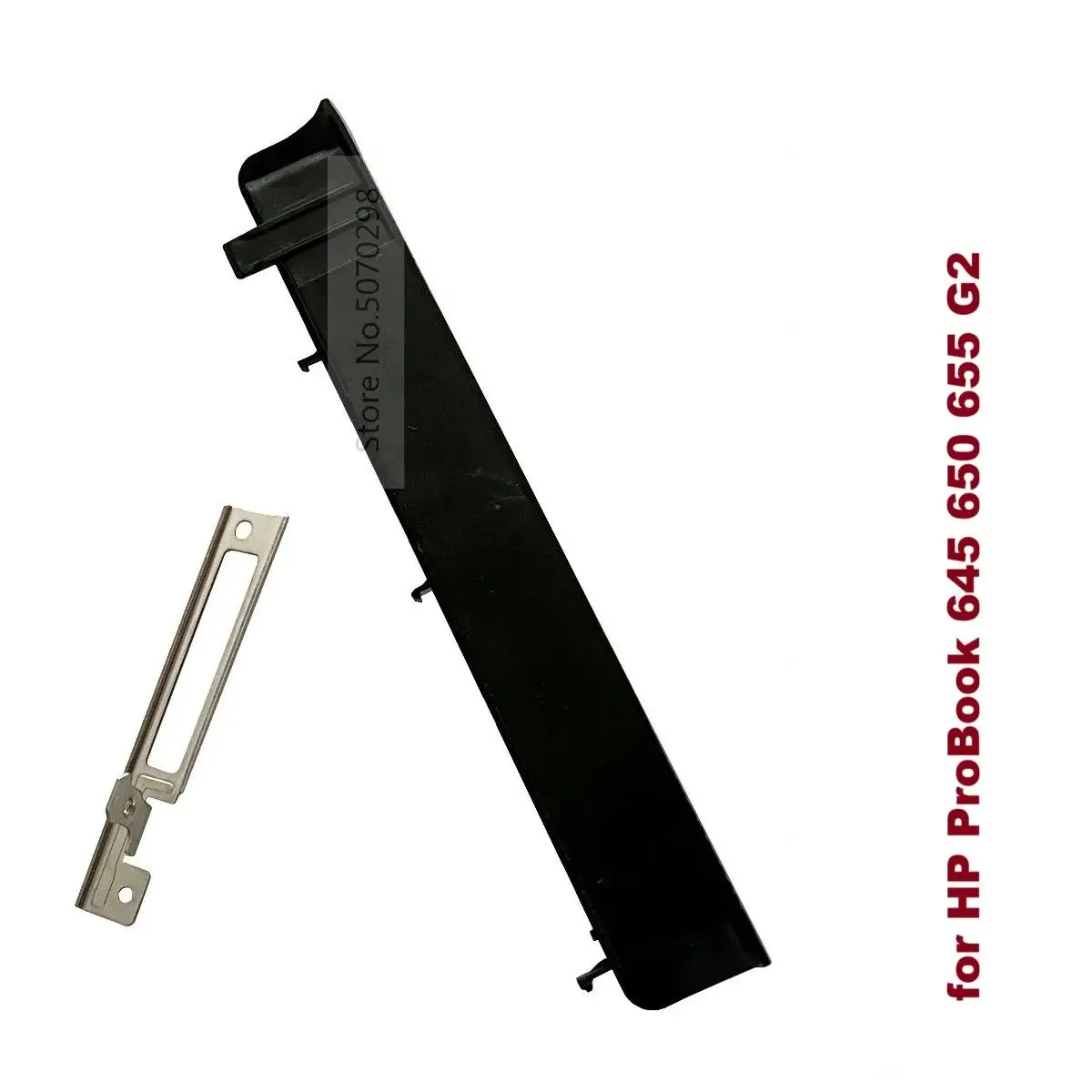 Replacement DVD ODD Optical Drive Curved Bezel Panel Cover Faceplate Rear Mounting Bracket Hook for HP ProBook 645 650 655 G2