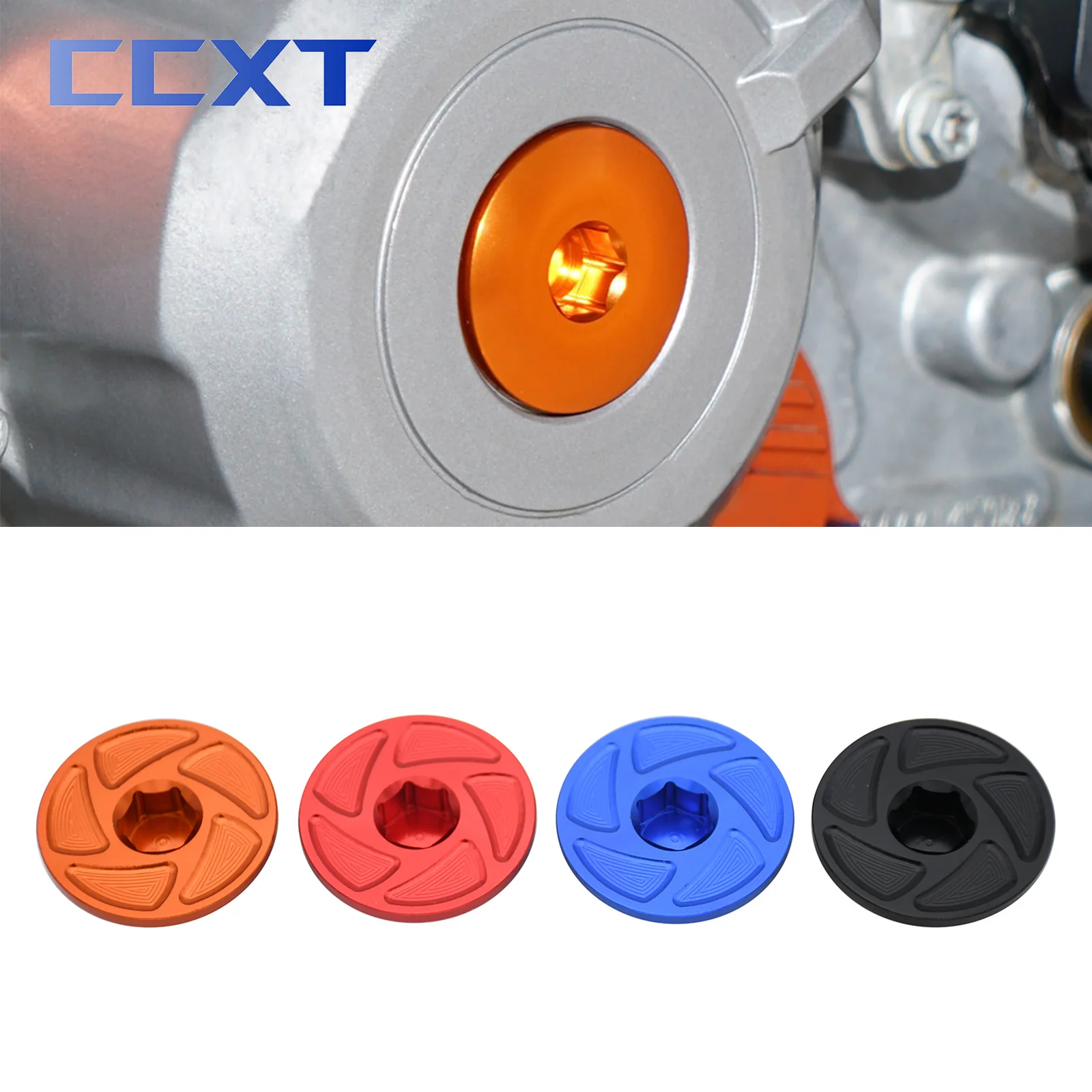 Motorcycle CNC Engine Ignition Cover Plug For KTM SXF XCF XCFW EXCF 250 350 450 505 2011-2023 FREERIDE 250F 350 2014-2018 2019