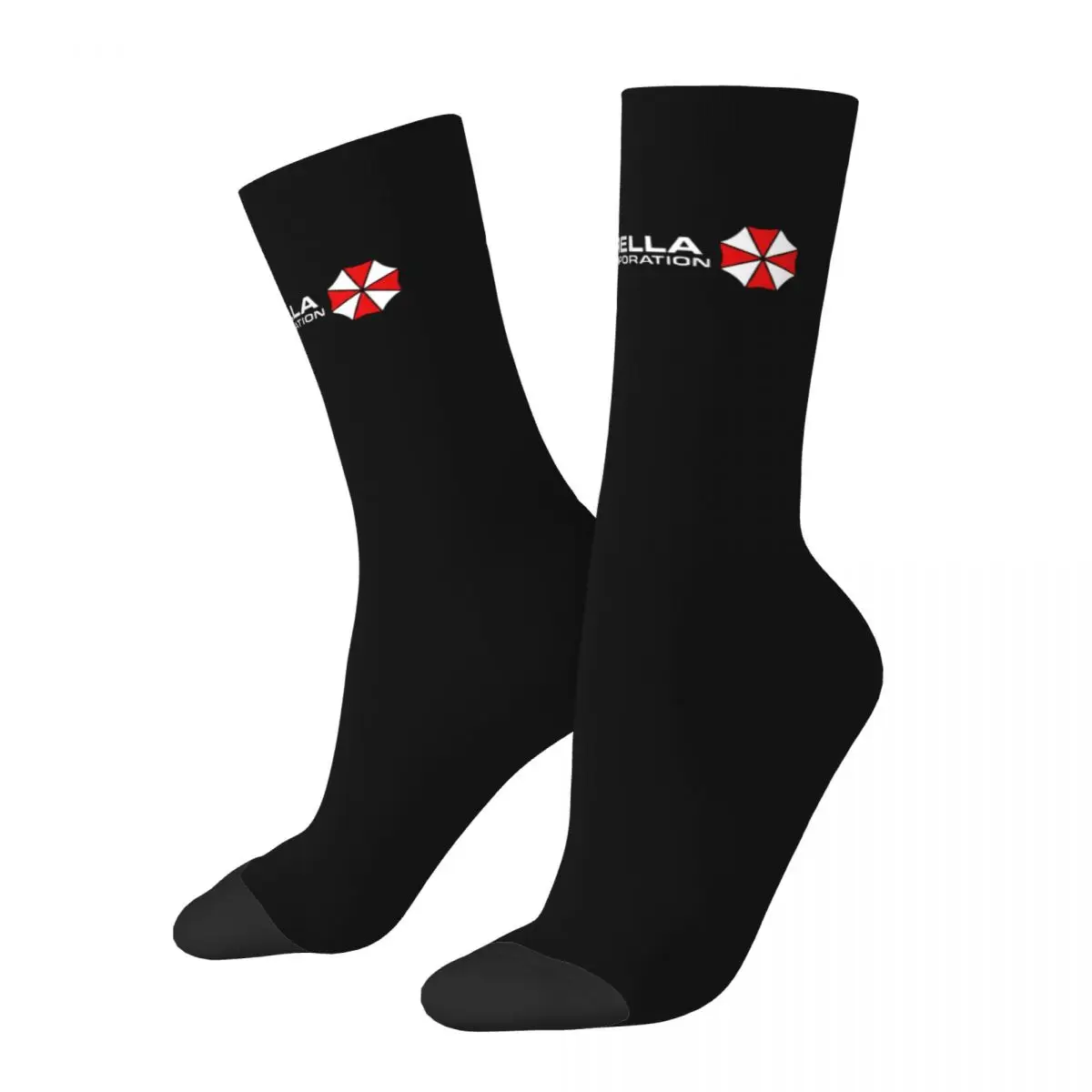 

Casual Umbrella Corporation Basketball Socks Polyester Middle Tube Socks for Women Men