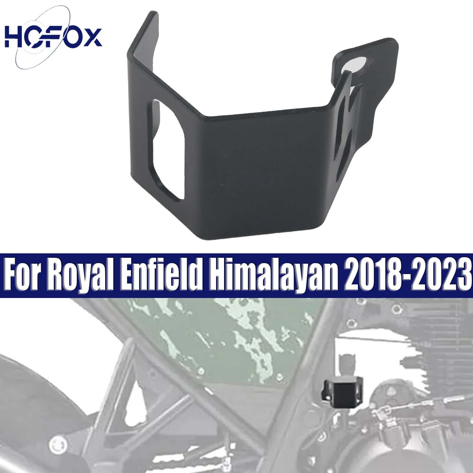 

For Royal Enfield SCRAM 411 2021-2023 Rear Brake Fluid Reservoir Guards For Royal Enfield Himalayan 2018-2023
