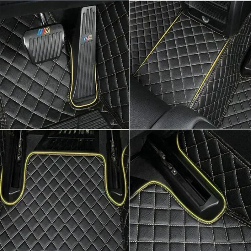 Full Set Car Floor Mats for Lexus UX Hybrid 2019-2025 Leather Floor Mats for Cars Mats Carpets