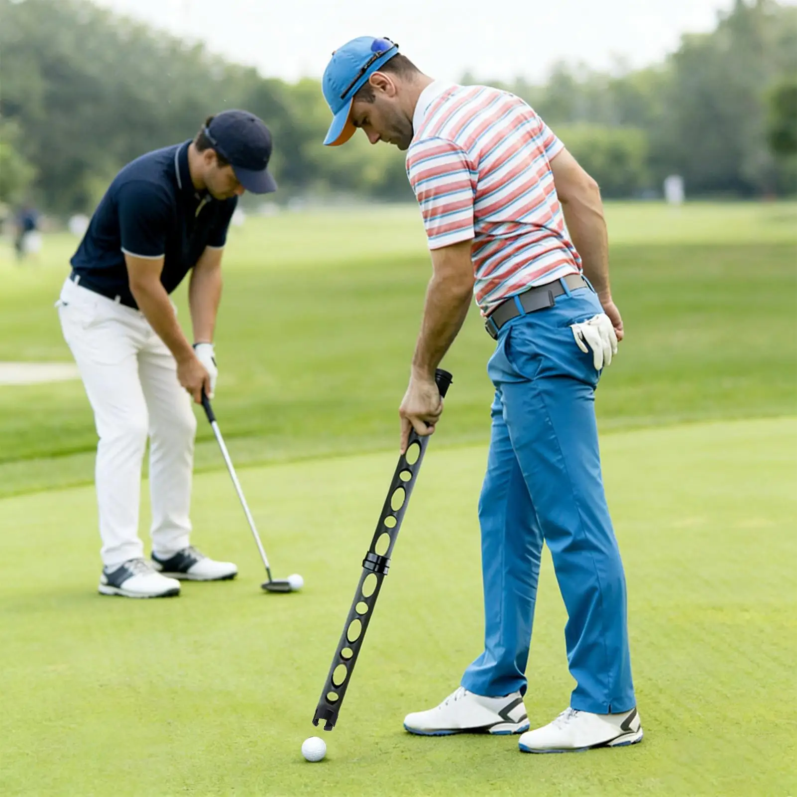 Golf Ball Retriever Golf Practice Pickup Supplies Ball Pick Up Retriever For Men Women Wife Family Friends Players Enthusiasts