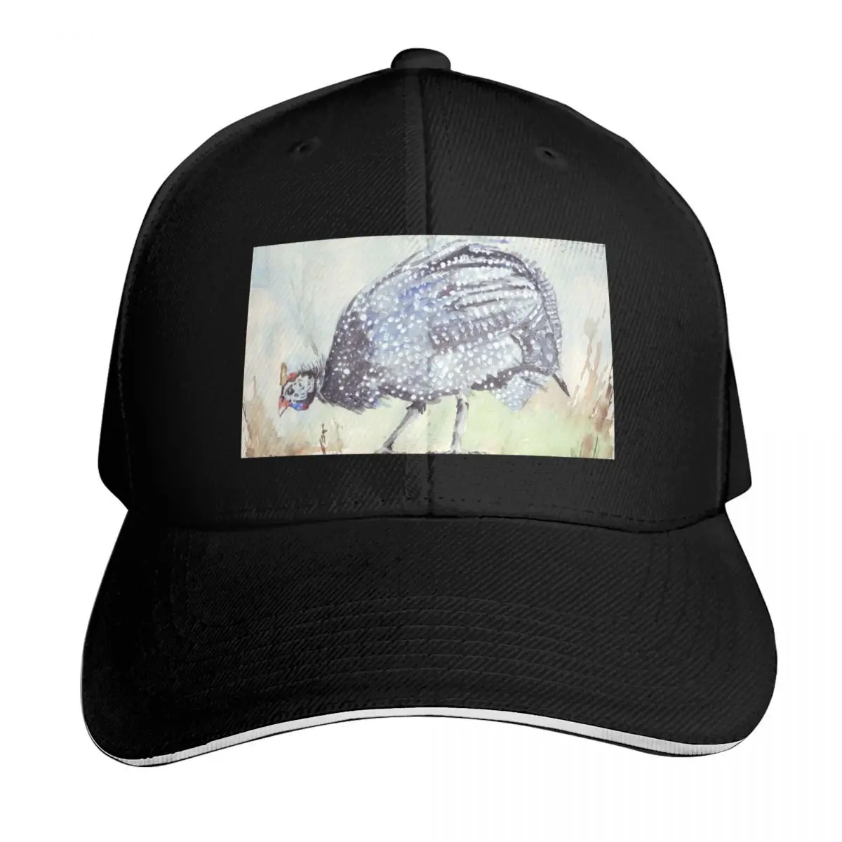 

Listen to the Guinea Fowl Baseball Cap cute Designer Hat Thermal Visor Beach Baseball Men Women's