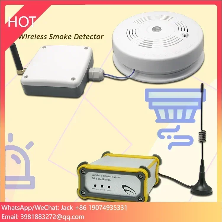 Smart life Fire Alarm intelligent Smoke Detector Wireless Smoke Detector Smart alarm smoke detector testing kit
