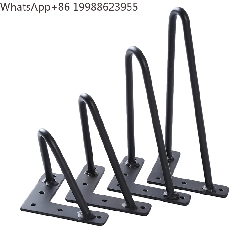 1 PC Metal Hairpin Table Desk Leg Iron Support Leg For Sofa Cabinet Chairs DIY Handcrafts Furniture Hardware Home Stuff