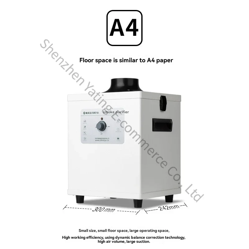 2026　Solder Smoke Purifier Soldering Iron Smoke Filter Industrial Soldering Smoking Machine, Soldering Smoke Exhaust Machine