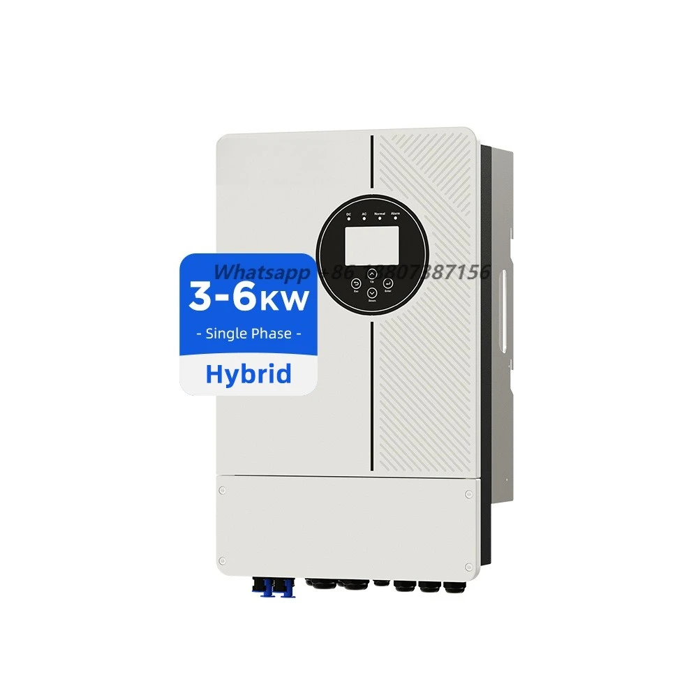DAH Solar Dual PV String Inputs 5kw Hybrid Solar Inverter