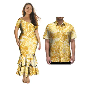 Ensemble de tenues de Couple pour femmes, robes de soirée, m...