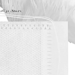 

100PCS Non-woven Tea Bags Disposable Teabags With Drawstring Sealing Coffee Spice Tea Filter Paper Infuser Kitchen Teaware