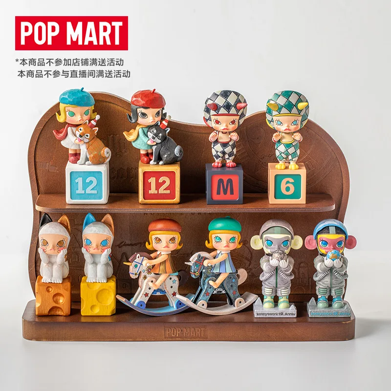 

Mart Molly Anniversary Sculpture Classic Return Series Handheld Random Blind Box Desktop Ornament Children'S Festival Gift