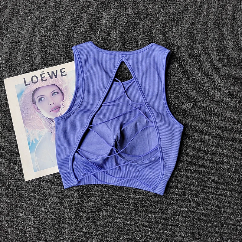 المرأة عارية الذراعين عبر حزام سترة رياضية اليوغا ممارسة اللياقة البدنية البدلة الخيوط مطوي الورك رفع السراويل مجموعة #6