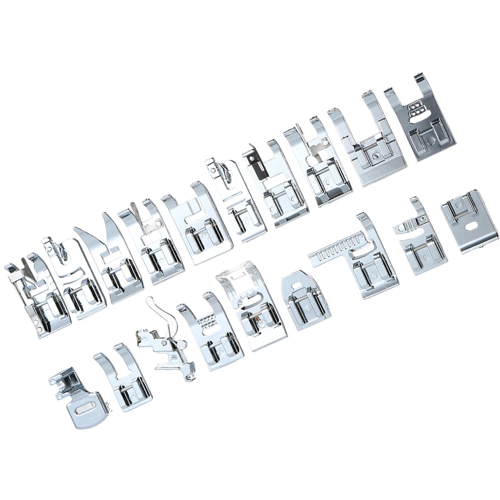 

62pcs Professional Domestic Sewing Machine Presser Foot Set Hem Foot Spare Parts Accessories for Brother Singer Feiyue Janome