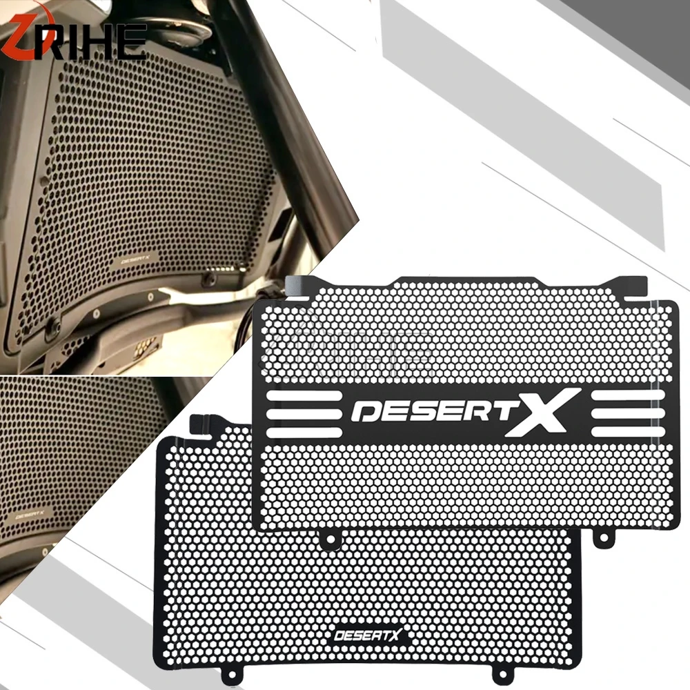 

NEW For DUCATI DESERTX DesertX Rally 2024 2025 DESERTX CNC Aluminum Radiator Guard Grille Cover Protector Protective Motorcycle
