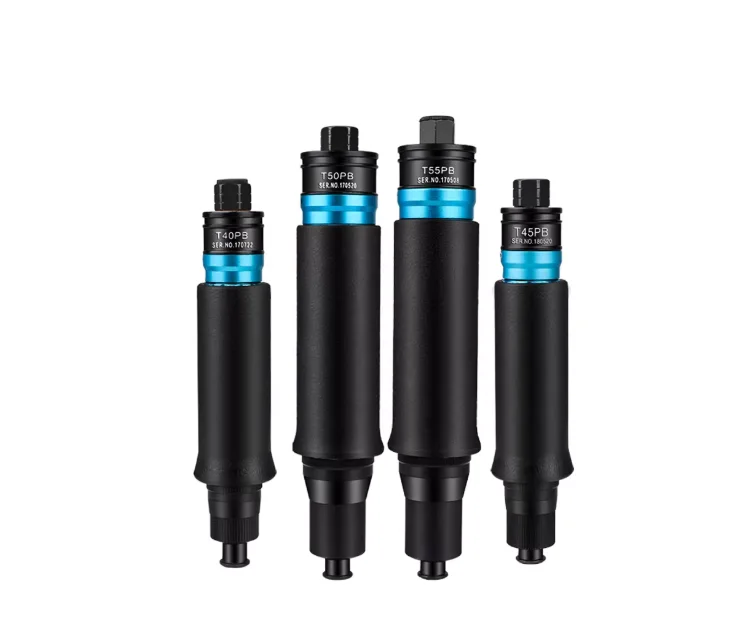 1PCS Fully automatic clutch pneumatic screwdriver air batch pre-set fixed torque down-pressing automatic stopper