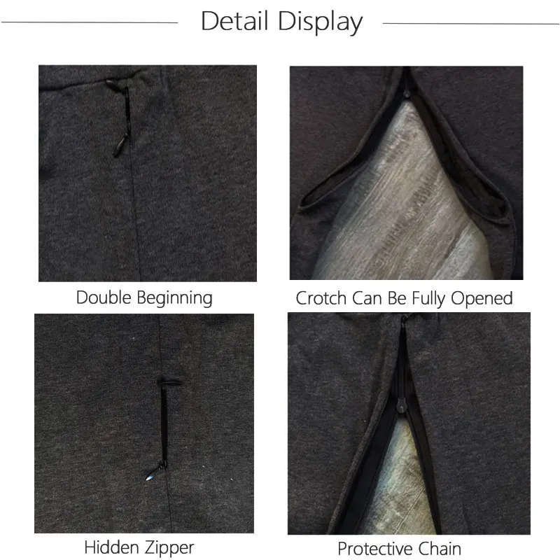 Men's Jeans Shorts Summer Thin Invisible Open-Seat Pants Fifth Pants Versatile Simple Denim Pants Retro Casual Pants Outdoor Sex