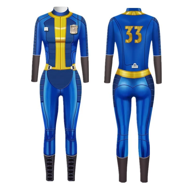 Fall Cos Out Cosplay Kostuum 4 Uniform De Griezelblauwe Lucy Kluis 33 No.76 No.111 Cosplay Jumpsuit Outfit Vrouw Kids