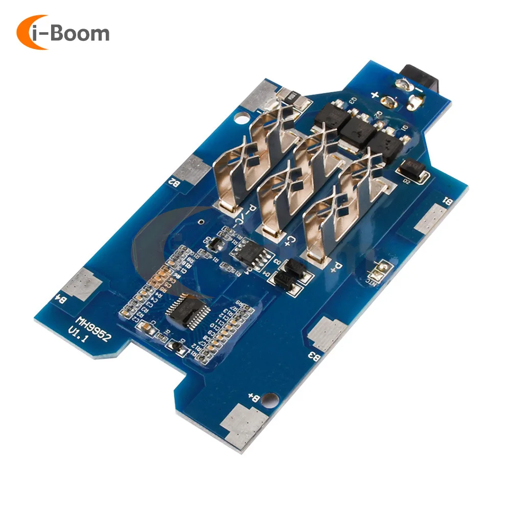 1PC 5S 18V/21V 20A Li-ion Lithium Battery Module Charging Board Battery Pack Electric Tools With Protection Functions -40℃-85℃