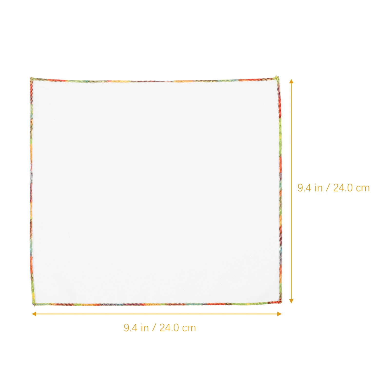 White Pocket Square For Men Premium Fabric Handkerchief Suit Accessory Decorative Mens Pocket Square Wedding Gift