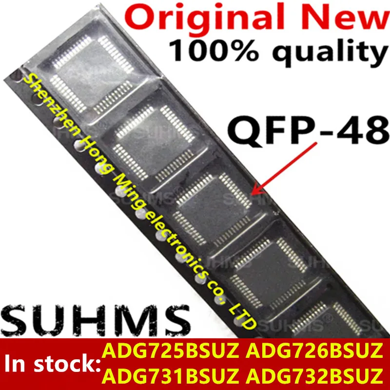 

(1piece)100% New ADG725BSUZ ADG726BSUZ ADG731BSUZ ADG732BSUZ ADG725 ADG726 ADG731 ADG732 QFP-48