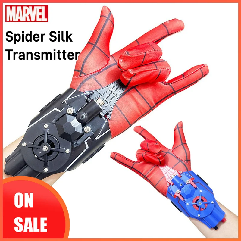 

Ml Legends Spiderman Web Shooters Toys Spider Man Wrist Launcher Cosplay Peter Parker Accessories Props Gloves For Children Gift