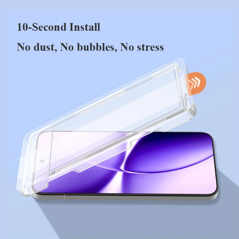 

For Xiaomi Redmi Turbo 5 Max Turbo 5 Tempered Glass LeReach CF Ultra-slim Anti-dust HD Screen Protector Front Glass
