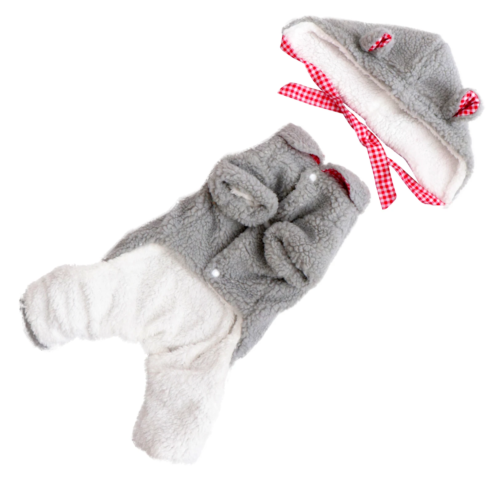 

Dog Warm Clothes Fleece Hat Garment Lightweight Soft Durable Winter Pet Apparel Small Dogs Costumes Fashionable Dog Clothing Pet