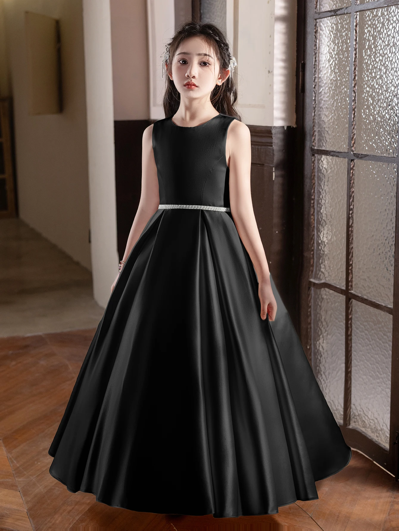 Vestido de Gala honor Color Negro