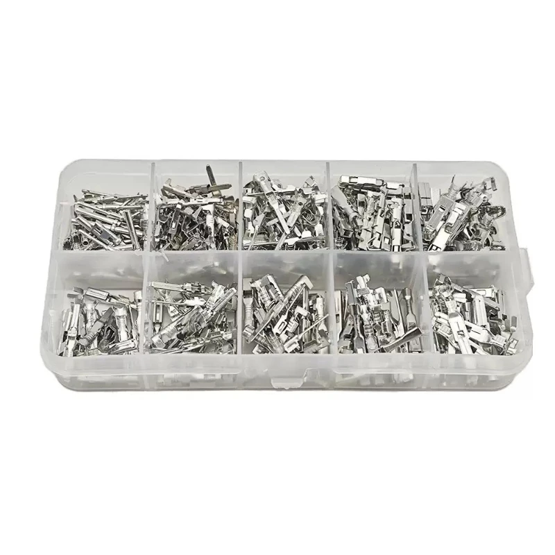 290pcs Flat plugs Cable Lugs Cable Lugs-sortiment Connectors Car Boxed Wire Connector Terminal Set For Cars