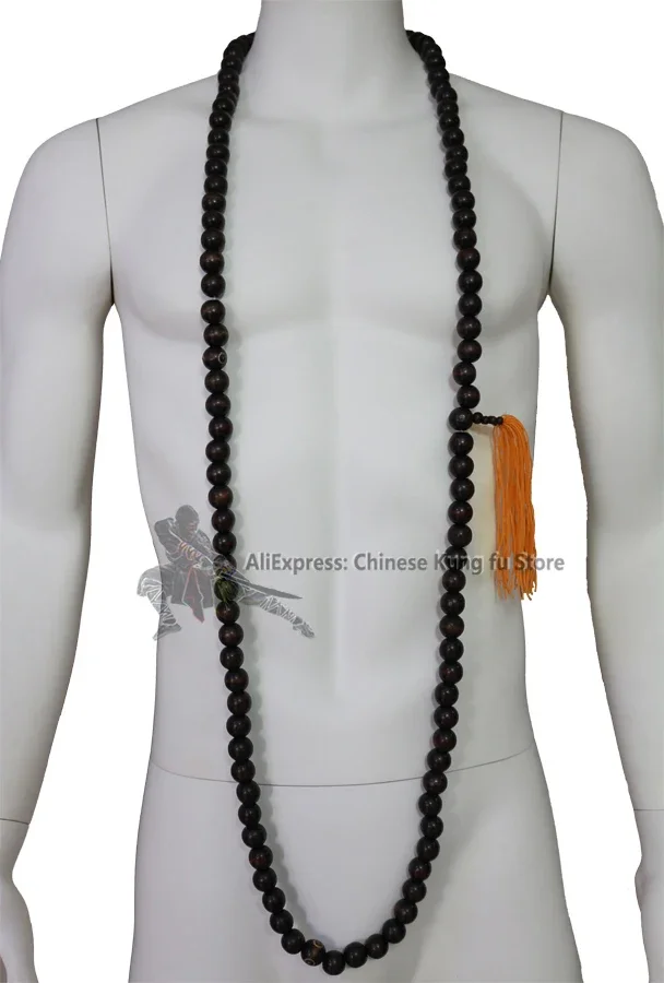 Shaolin Monk Big Prayer Beads to match Kung fu Uniforms Tai chi Suit Martial arts Clothes