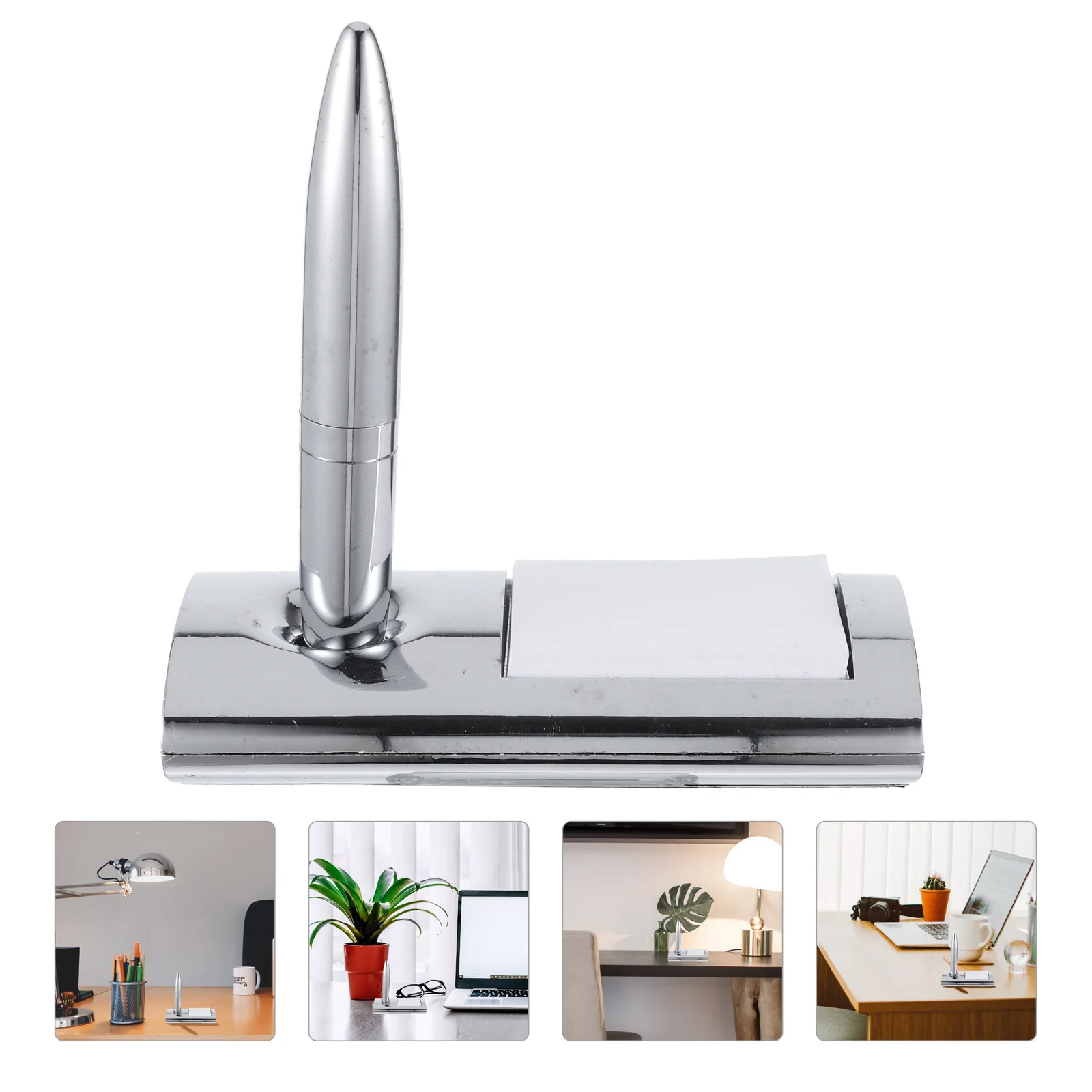 

Metal Ballpoint Pen Set Ergonomic Design Smooth Writing Office Hotel Bank Counter Desktop Signing Pen For Business