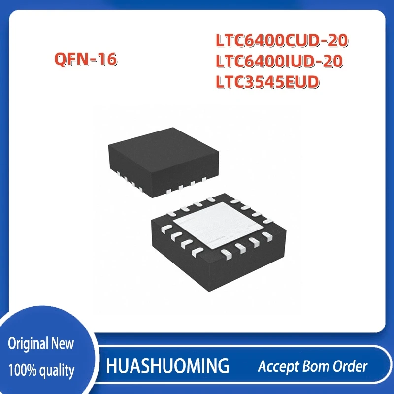 

5 шт./лот, новый LTC6400 LTC6400CUD-20 lCCS LTC6400CUD LTC6400IUD-20 LTC6400IUD LTC3545EUD LTC3545EUD # TRPBF QFN16