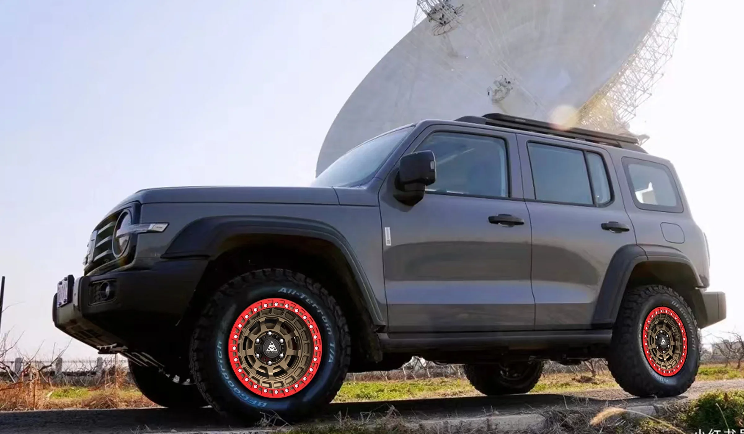 WOAFORGED Wholesale Hot Sale Polished Chrome Forged Offroad Rims Five Pointed Star 4X4 Alloy Wheels for Wrangler Pajero Prado