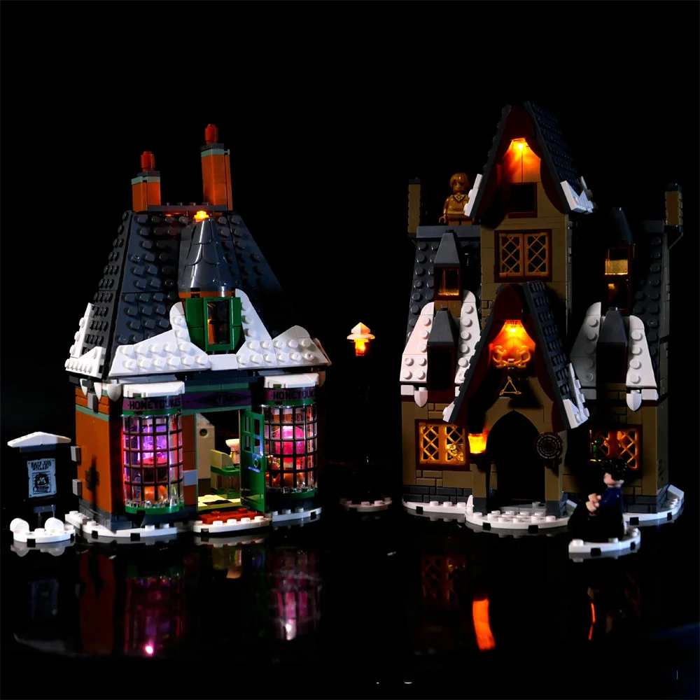 Movie Lighting Set For 76388 Hogsmeade Village Visit Not Incldue Building Block(Only Led Light Kit)