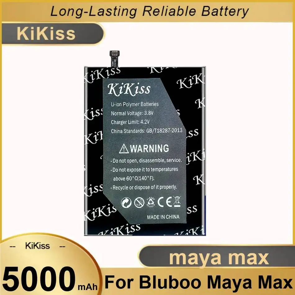 

Mobile Phone Battery For Bluboo Maya Max Premium Replacement High-Efficiency 5000Mah