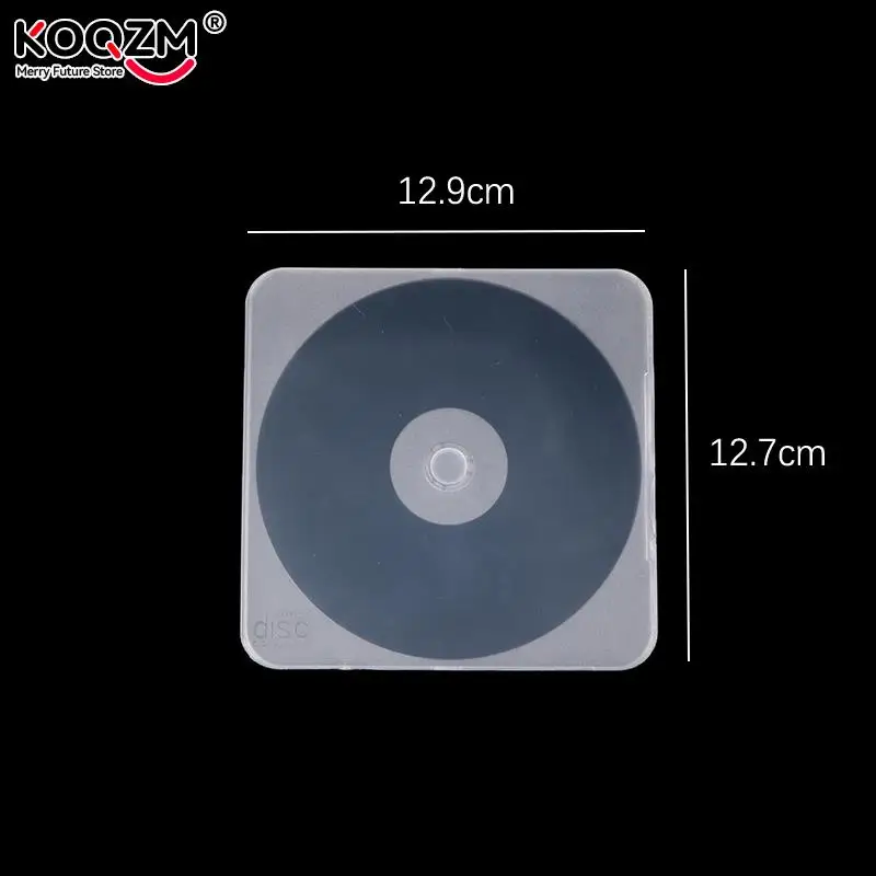 1pc/2pcs/5pcs Ultrathin DVD Case Transparent CD Package Portable CD Storage Box for Home Cinema Mini Disc CD Protective Case