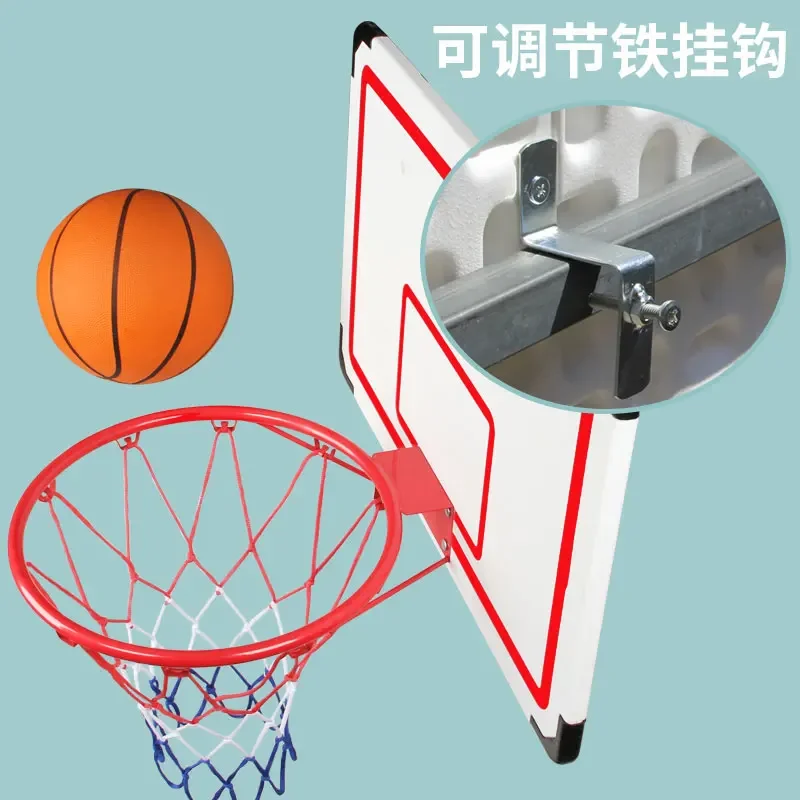 Large children hanging indoor standard basketball shooting frame