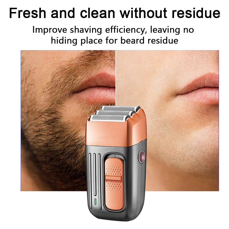 Shaver for Men Electric Shaver Mini Shaver Portable Electric Razor USB Rechargeable Beard Shaver Shaving Machine Small