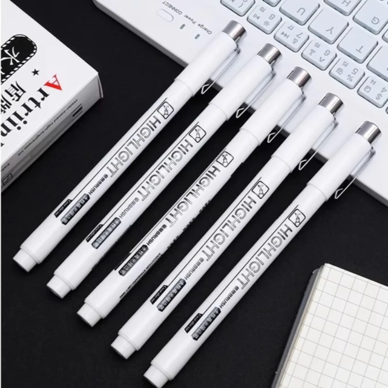 Professional 1/12pc Manga Art Marker Set Fine Line Sketch Pens for Drawing Illustration Calligraphy Artist School Supplies Kit