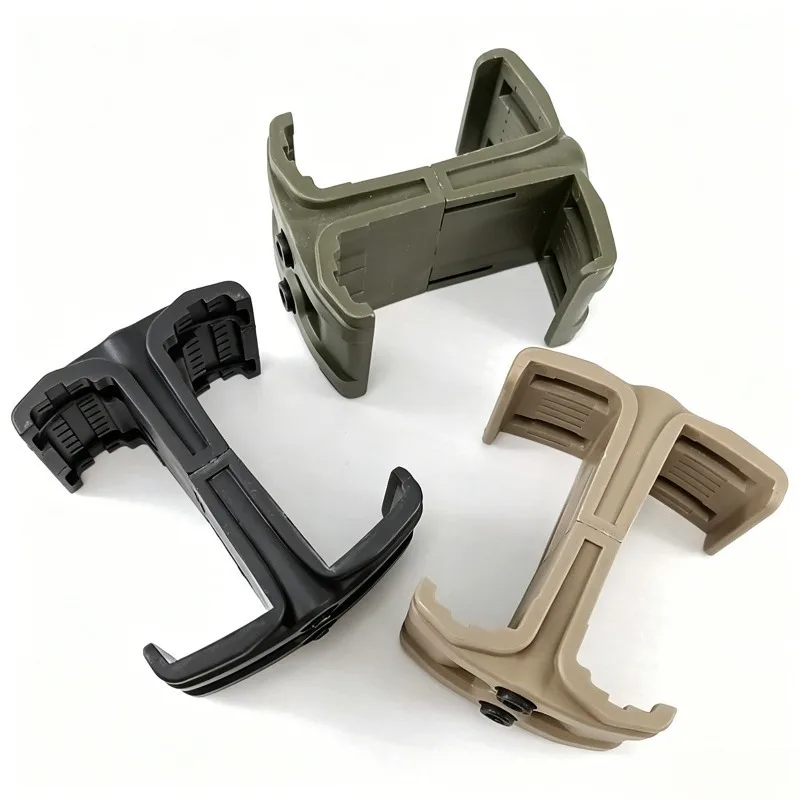 2026 1/2/3PCS Wear-resistant Nylon Dual Magazine Coupler Adjustable Double Magazine Connect Bracket For Toy Supplies
