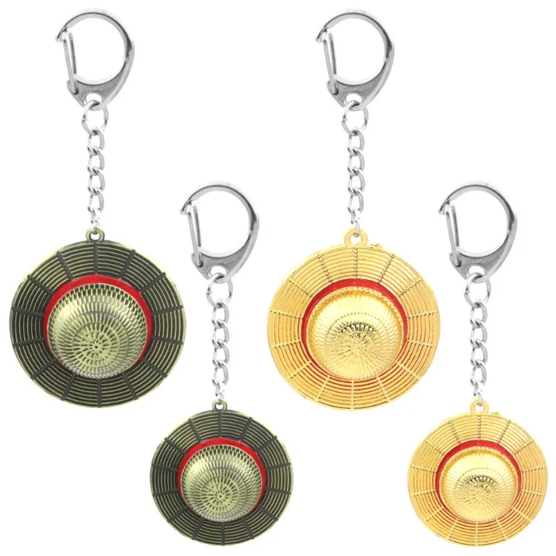 One Piece Luffy Keychain New Creative Fashion Personality High Appearance Value And Portable Student Cartoon Cute Pendant Gift