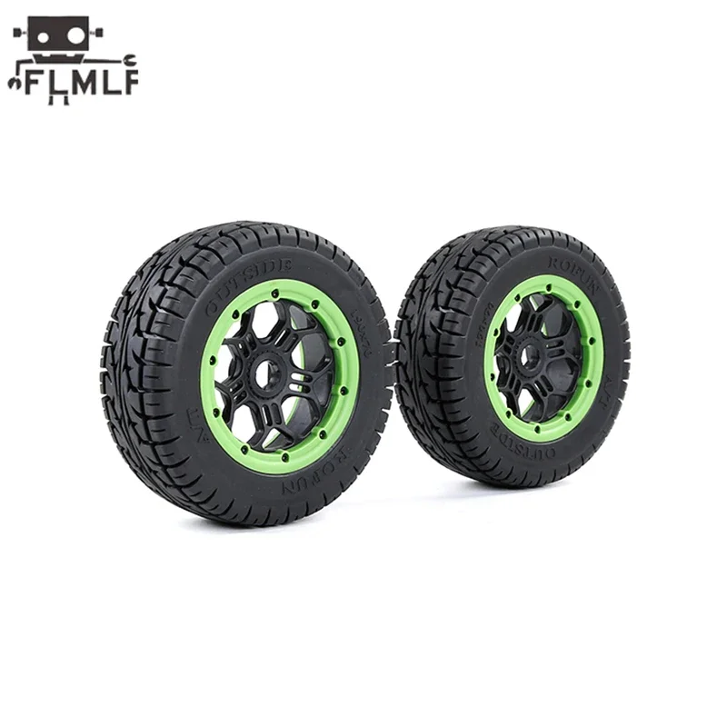 All-Terrain ล้อยางชุดประกอบชุด Fit 1/5 Losi 5ive-T Rofun Rovan LT KingMotor X2 SLT V5 BAJA 5SC FID DTT QL 5T รถบรรทุกอะไหล่
