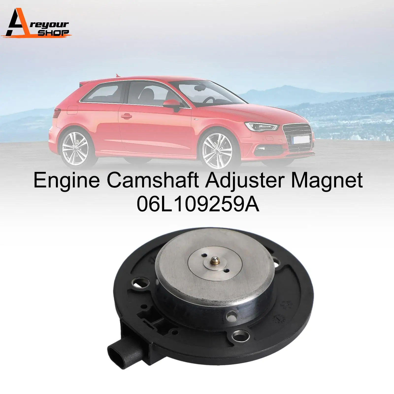 Areyourshop Engine Camshaft Adjuster Magnet for Audi A3 A4 Q3 Quattro Q5 06L109259A