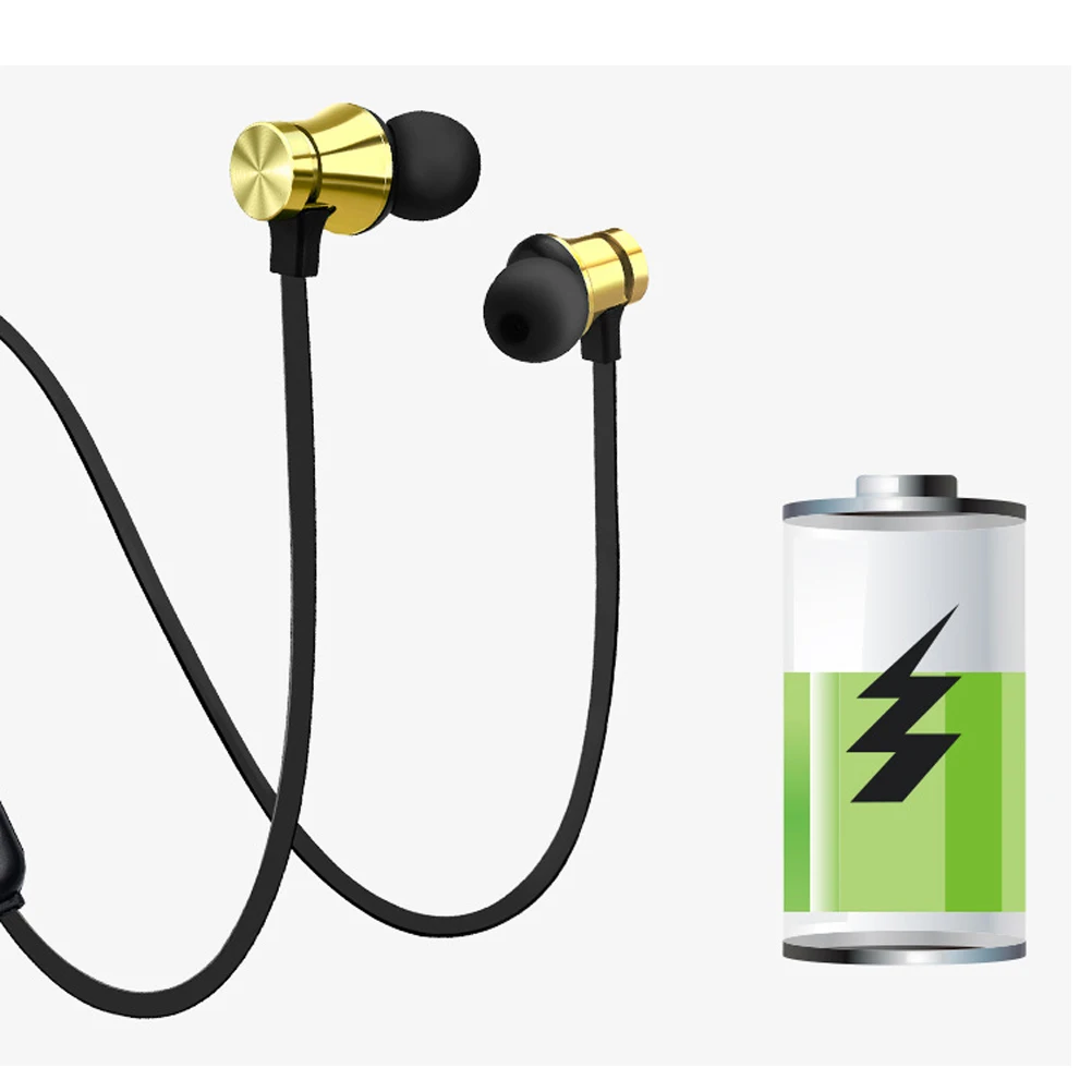 

Magnetic Wireless Earphone Latest Version Superb Sound Quality Comfortable Hands Free 10 Meter Range for Sports