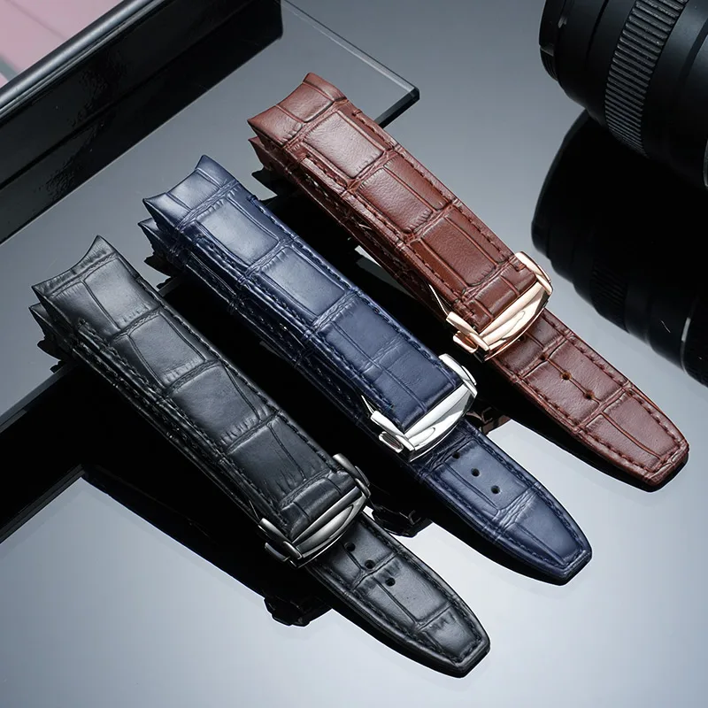 21mm Premium Leather Watchband For Seiko ASTRON series SSE105J1 SSH001J1 SSH006J1 SSH007J1 Men Arc cowhide WristBelt accessories