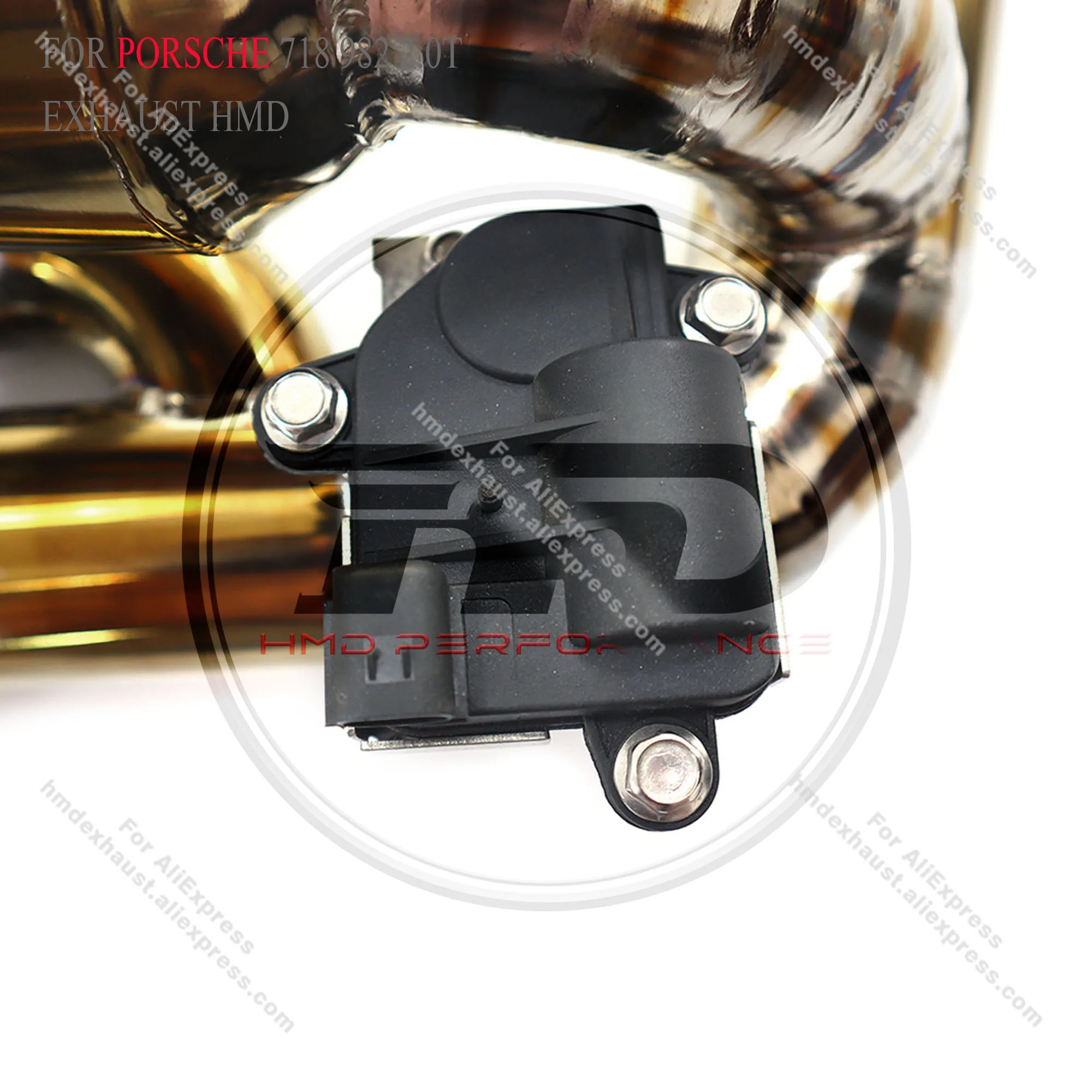 HMD 뜨거운 판매 배기 티타늄 합금 밸브 Catback for Porsche 718 982 2.0T GT4 레이싱 배기 성능 시스템