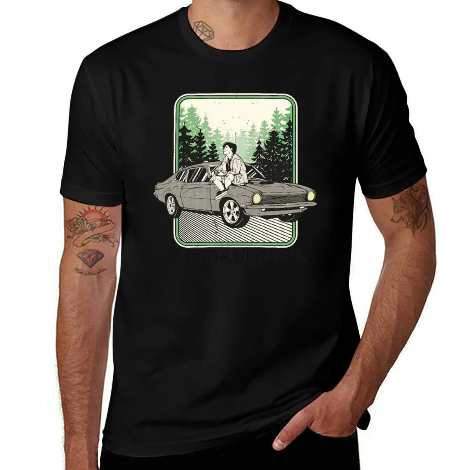 Ed Maverick T-Shirt Plus Size Basic Short Sleeve Top T-Shirt