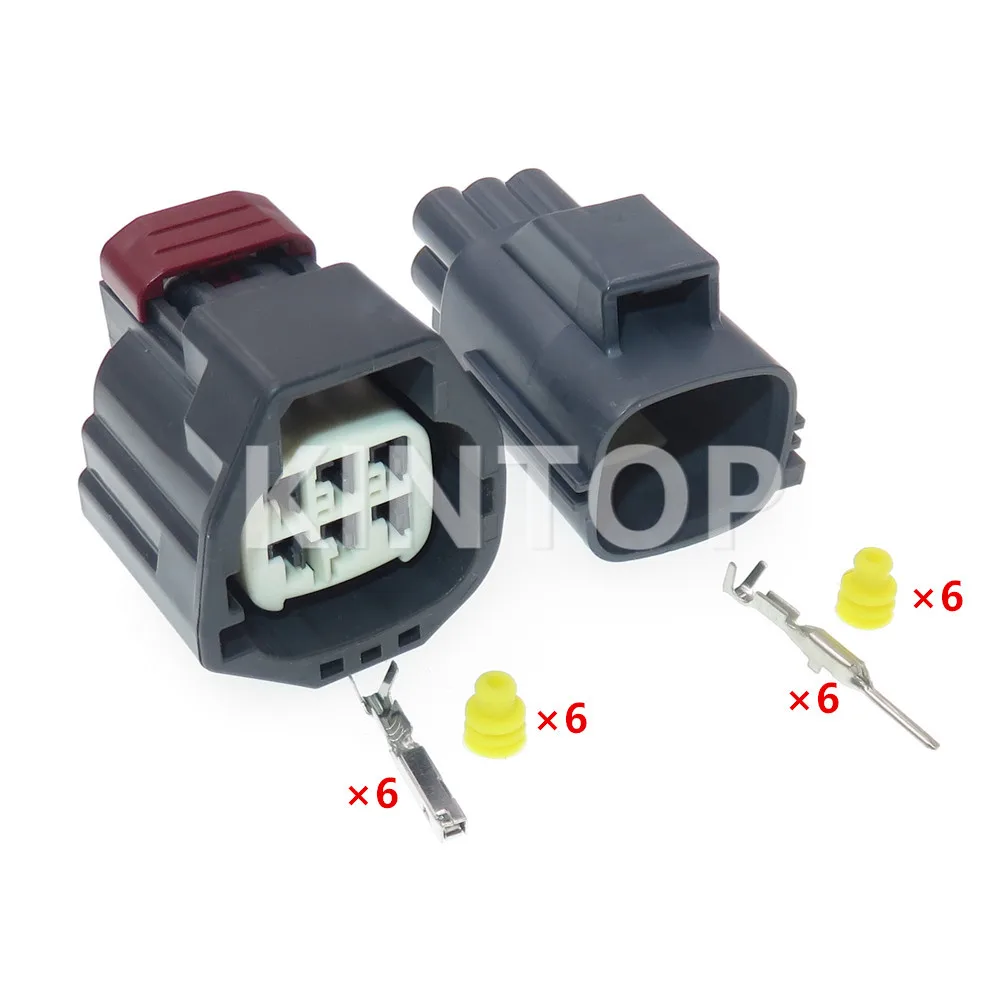 1 Set 6 Pins Car Fuel Pump Connector Assembly 7282-5553-10 7283-5553-10 Auto Electric Gasoline Pump Wire Socket AC Assembly