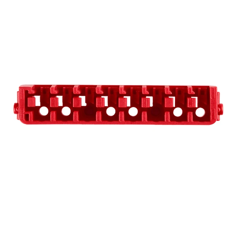 Milwaukee 48-32-9932  Drill Rack  Red Plug In Firm DIY Storage Porous Small & Medium Case Rows Support Frame 5PCS