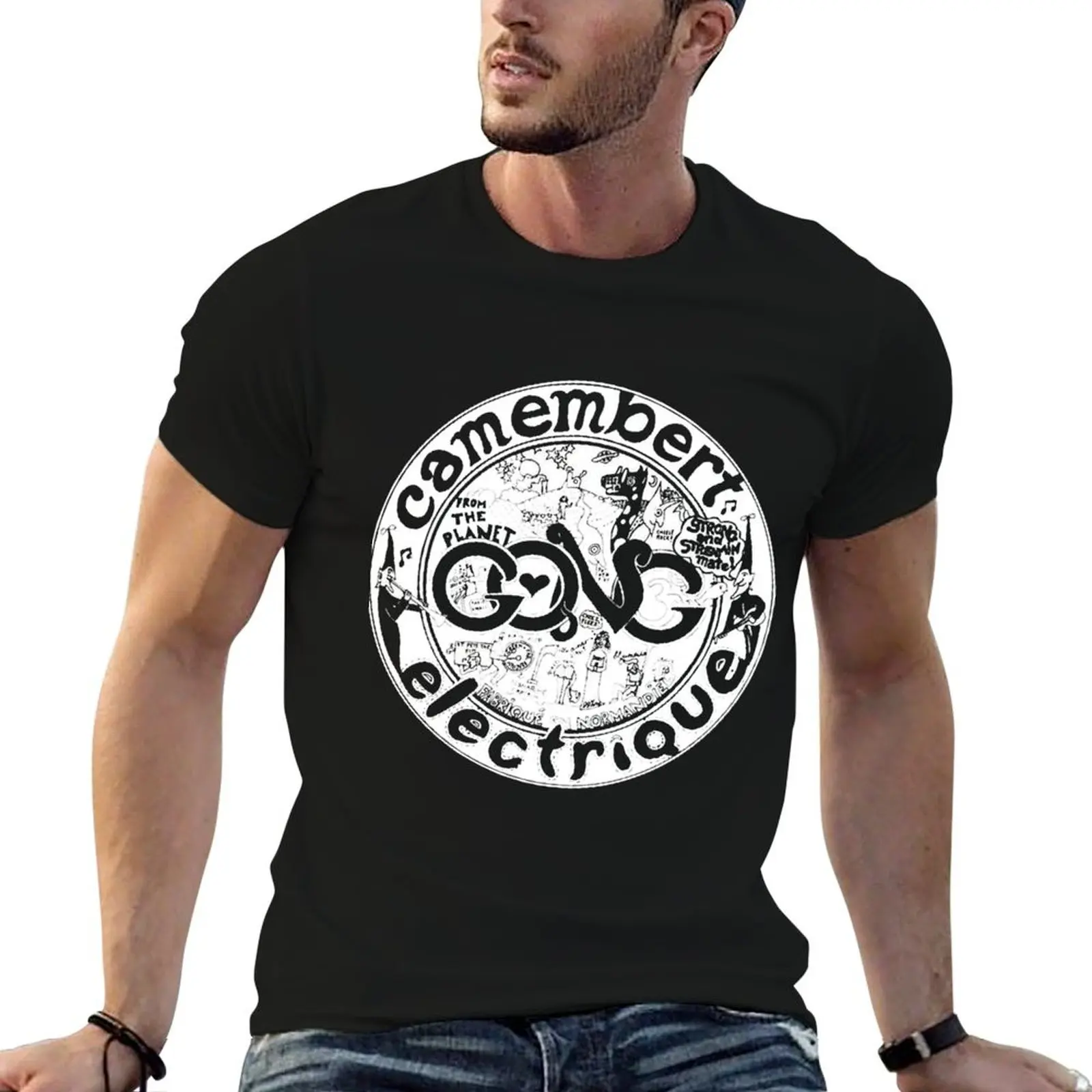 Camiseta clásica Camembert Electrique, camisetas de algodón para hombre, camiseta 100% para hombre, camisetas de lujo para hombre, camiseta de marca de lujo de alta calidad
